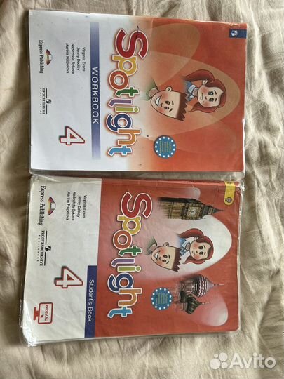 Учебник английского языка + рабочая тетрадь