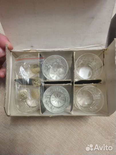 Kristal Makedonia. Cтопки 12 шт