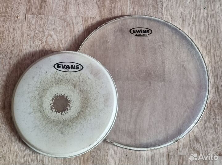 Пластики для барабанов Remo и Evan's