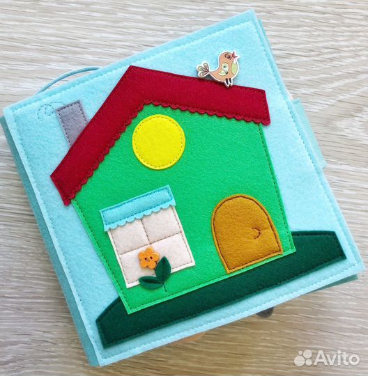 Книга из фетра