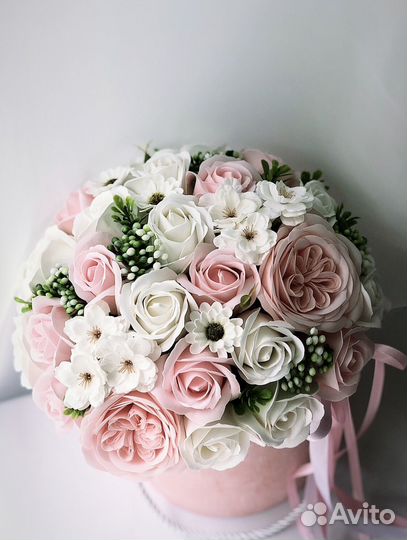 Букет на первое сентября мыльные цветы