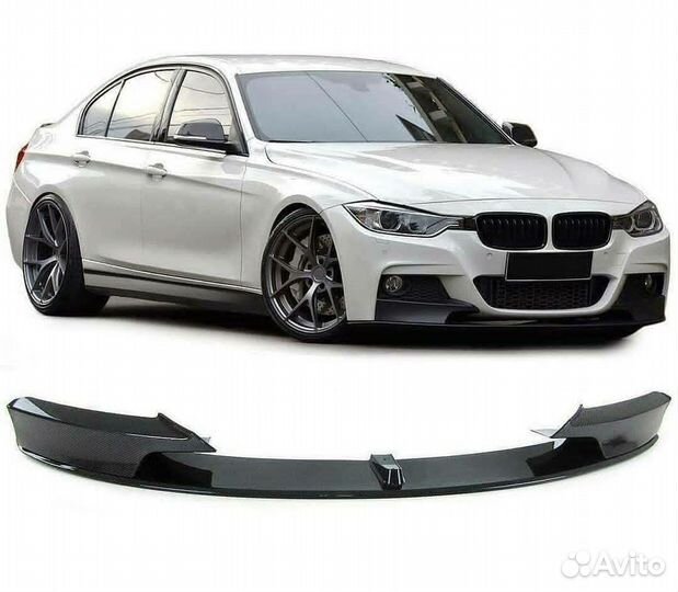 Передний Сплиттер на Bmw F30