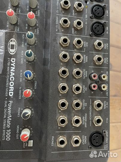 Dynacord powermate 1000-2 оригинал