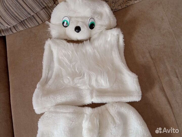 Новогодний костюм зайчика