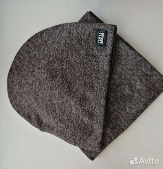 Комплект шапка и снуд женский