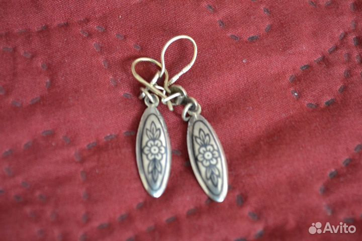 Комплект серьги, кольцо, браслет