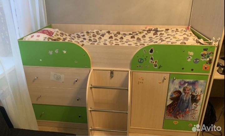 Кровать-чердак