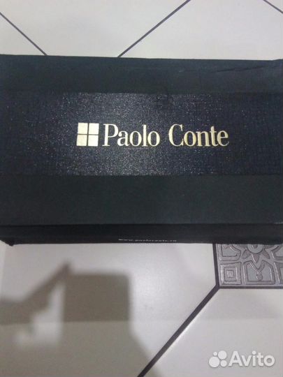 Замшевые туфли Paolo Conte