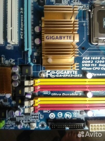Материнская плата 775 ddr2