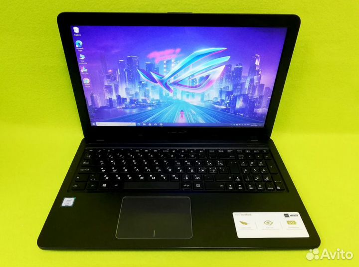 Мощный ноутбук Асус R543U Core i3/8 гб/SSD 240