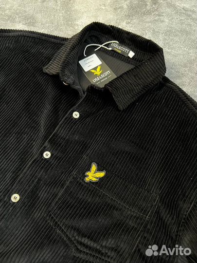 Рубашка мужская вельветовая Lyle Scott