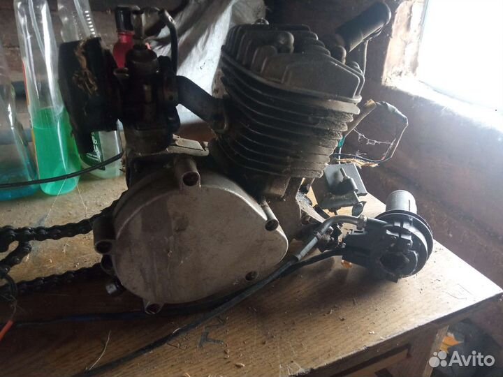 Двигатель от мопеда