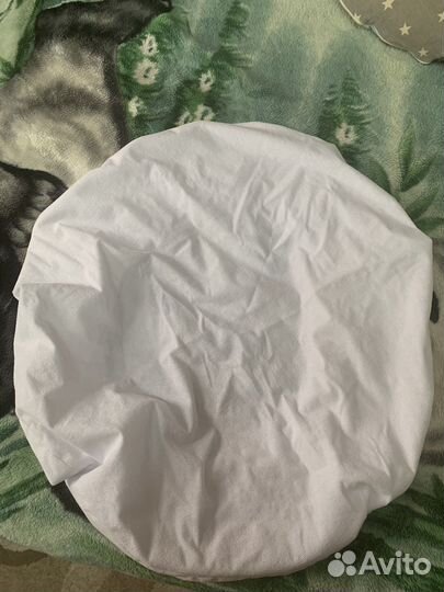 Наматрасник непромокаемый на круглую кроватку