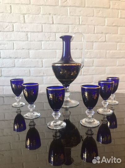 Графин и рюмки СССР