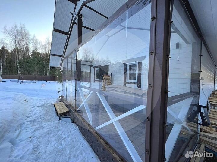 Окна мягкие на террасу