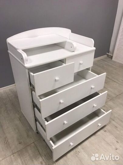 Комод пеленальный Incanto Agio 800/5 белый