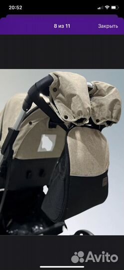 Прогулочная коляска luxmom 740