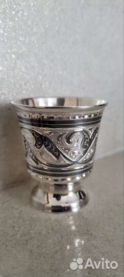 Стопка серебро