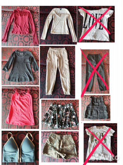 Вещи пакетом на девушку 40