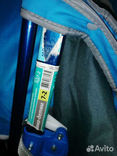 Детские санки коляска ника