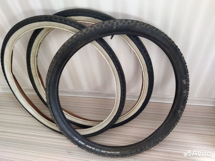 Покрышки для велосипеда 26. 3 штуки