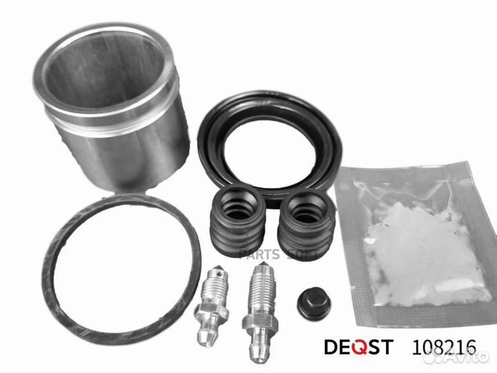 Deqst 108216 Ремкомплект тормозного суппорта с пор