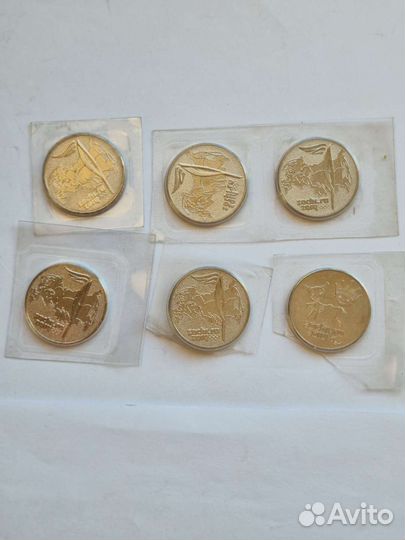 Олимпийские игры,монеты