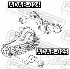 Сайлентблок / audi A6/avant 1998-2005 RDW / с