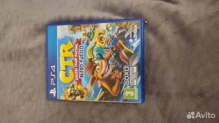 Диски для ps4 Crash Team Racing