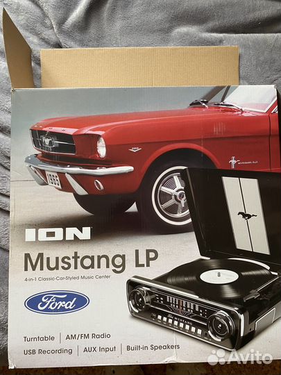 Проигрыватель ION Mustang lp