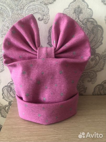 Шапка бант детска