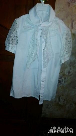 Школьные нарядные блузки