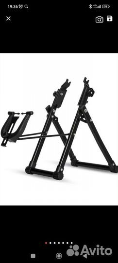 Стойка для сборки и ремонта колес велосипеда