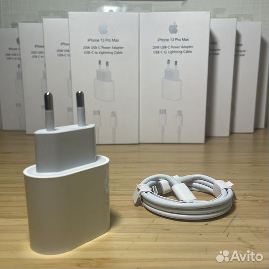 Быстрая зарядка для iPhone комплект