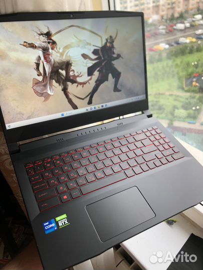 Игровой Ноутбук Msi Katana GF66 i7 11800H RTX3070