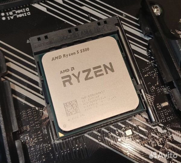 Процессор AMD Ryzen 5 5500 6 ядер буст 4.2Ггц