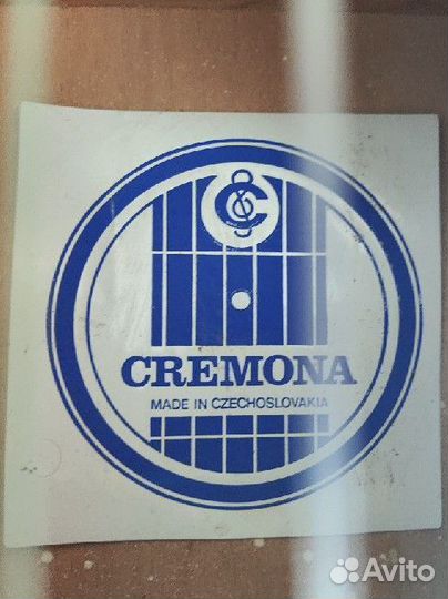 Гитара Cremona чехословакия