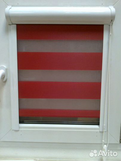 Рулонные шторы день ночь