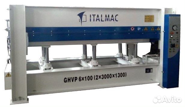 Пресс горячий гидравлический ghvp 6x100 (1х3000х13