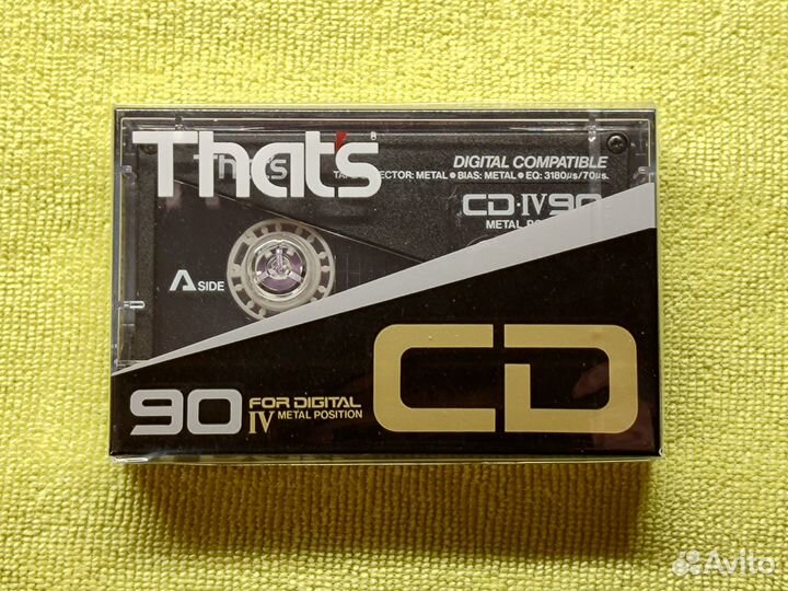 Аудиокассета That's (Thats) CD IV 90 коллекционная
