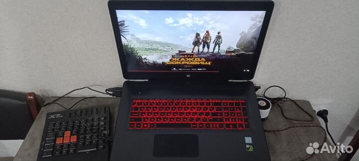 Игровой ноутбук hp Omen 17
