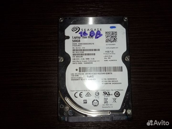 HDD wd SATA,2.5