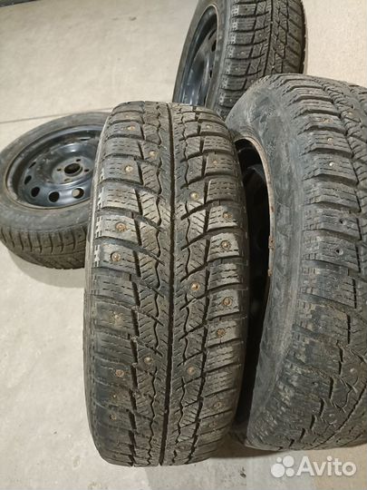 Комплект зимних колес Hyundai Солярис, Kia Рио