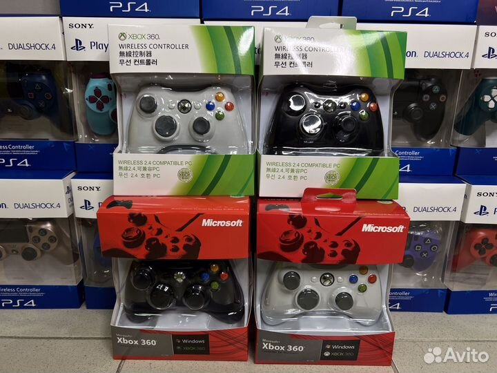 Джойстик для xbox 360 беспроводной / проводной