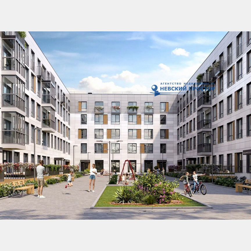 Квартира-студия, 23,6 м², 1/5 эт.