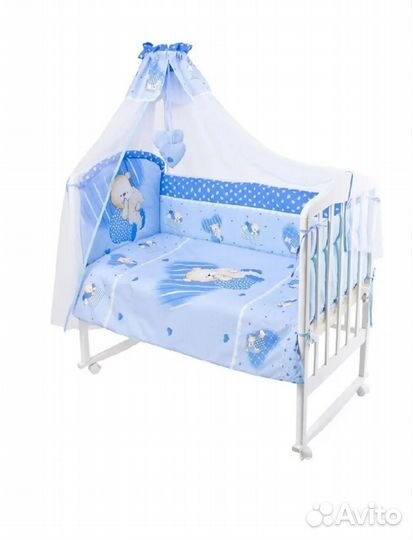 Детское постельное белье в детскую кроватку