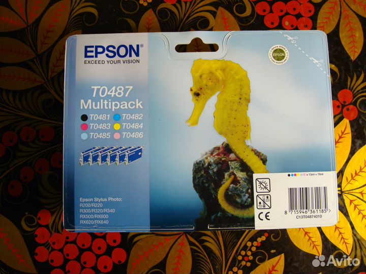 Картриджи для струйных принтеров Canon, Epson