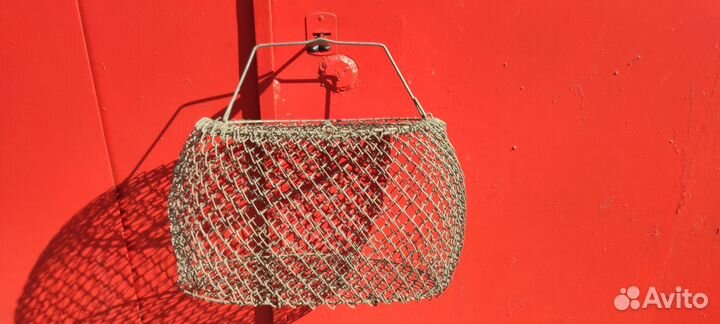 Садок рыболовный металлический СССР