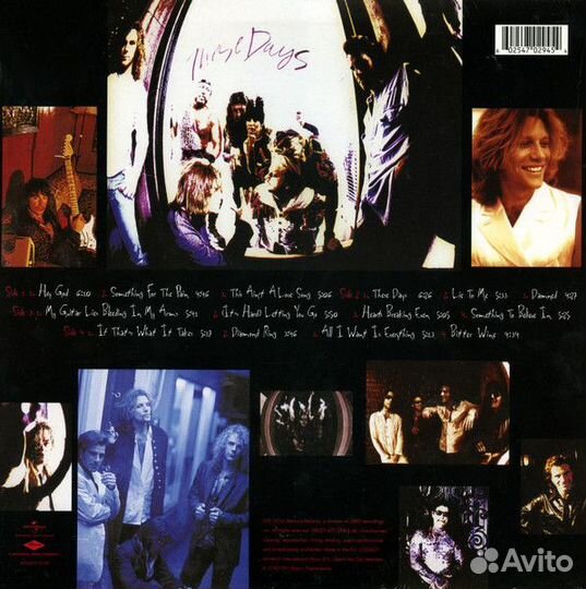 Винил Bon Jovi – These Days