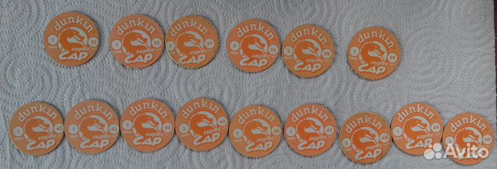 Mortal Kombat Dunkin Фишки 43шт. + бита и бокс